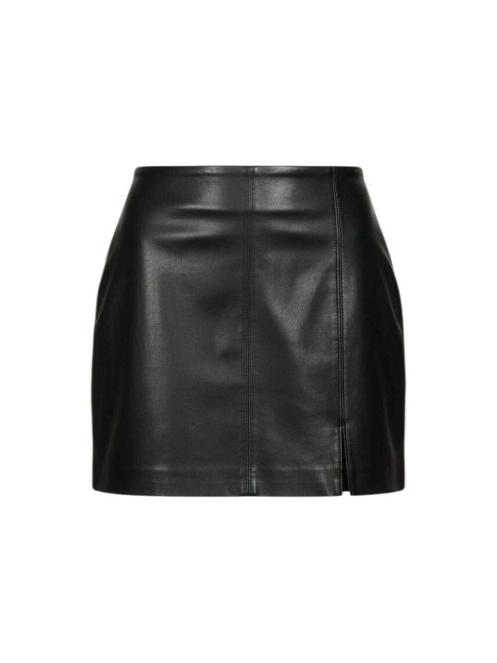 Hollister Black Ultra High-Rise Side Slit Mini Skirt XS